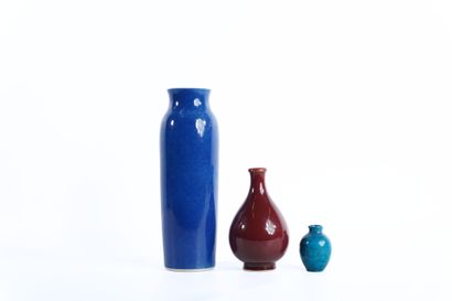China 19th century
Reunion of three glazed...