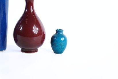 China 19th century
Reunion of three glazed...