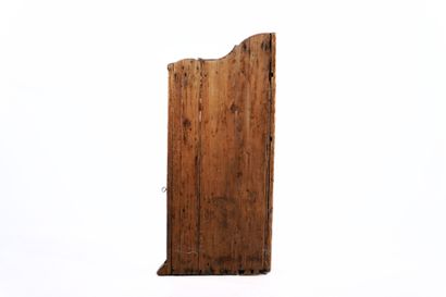 Corner cabinet in lacquered wood opening...