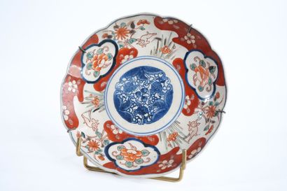 JAPAN
Meeting of nine porcelain plates with...