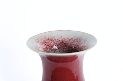 China, 19th century
Enameled porcelain baluster...