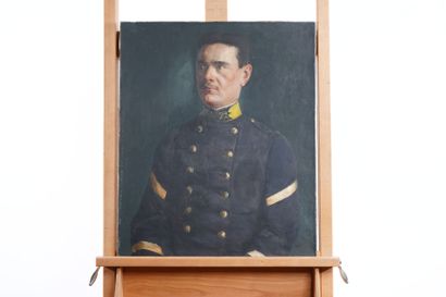 A.FEAU (XXe siècle)
Portrait d'officier en...
