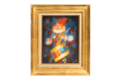 Jacky CATONI (1929-1987)
Le Clown au tambour,...