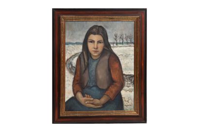 Maurice MONTET (1905-1997)
Jeune femme dans...