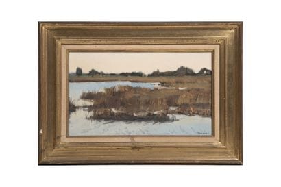 Roger FORISSIER (1929-2003)
L'étang des Dombes
Huile...