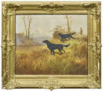 ECOLE DU XXème

Chiens à l'arrêt 


Huile...