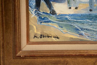 Michel JOUENNE (1933-2021)
Les Pêcheurs Marocains
Huile...