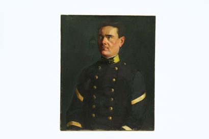 A.FEAU (XXe siècle)
Portrait d'officier en...