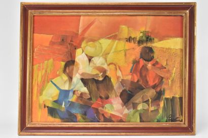 Raymond POULET (1934)
Terre et Labeur
Huile...