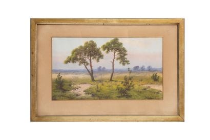Jozef GURANOWSKI (1852-1922)
Paysage de lande...