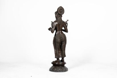 ASIE 
Statue de Dipa Lakshmi, déesse de la...