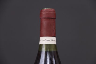 1 bouteille de VOSNE-ROMANEE 1er Cru Cros-Parantoux...