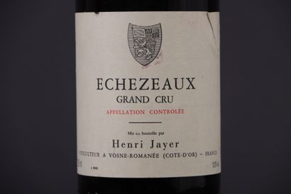 1 bouteille d'ECHEZEAUX 1988 du Domaine Henri...