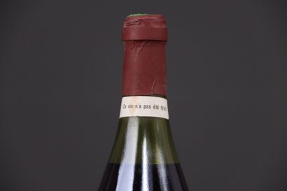 1 bouteille de VOSNE-ROMANEE 1er Cru Cros-Parantoux...