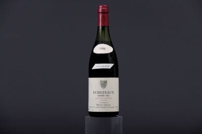 1 bouteille d'ECHEZEAUX 1988 du Domaine Henri...