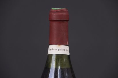 1 bouteille de VOSNE-ROMANEE 1er Cru Cros-Parantoux...
