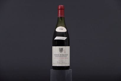 1 bouteille de VOSNE-ROMANEE 1er Cru Cros-Parantoux...