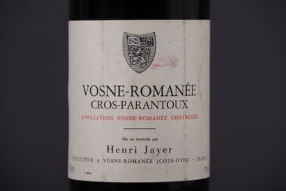 1 bouteille de VOSNE-ROMANEE 1er Cru Cros-Parantoux...