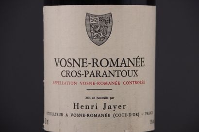 1 bouteille de VOSNE-ROMANEE 1er Cru Cros-Parantoux...