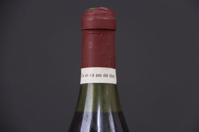 1 bouteille de VOSNE-ROMANEE 1er Cru Cros-Parantoux...