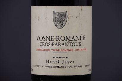 1 bouteille de VOSNE-ROMANEE 1er Cru Cros-Parantoux...