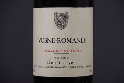 1 bouteille de VOSNE-ROMANEE 1988 du Domaine...