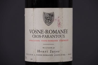 1 bouteille de VOSNE-ROMANEE 1er Cru Cros-Parantoux...