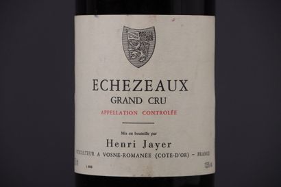 1 bouteille d'ECHEZEAUX 1988 du Domaine Henri...