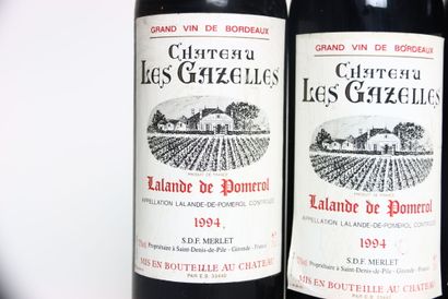 2 bottle of LALANDE-DE-POMEROL red 1994,...