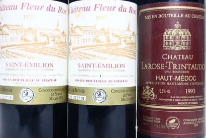 1 bottle of red BORDEAUX 1996, CHÂTEAU TOUR...