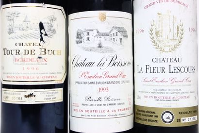 1 bottle of red BORDEAUX 1996, CHÂTEAU TOUR...