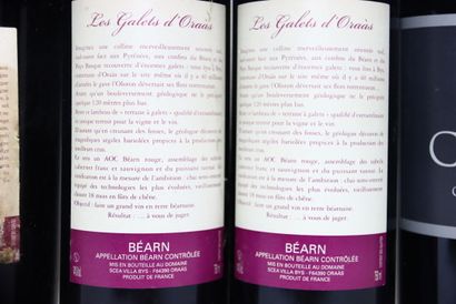 2 bottles of red 2008 VIN DE PAYS DES PYRÉNÉES...