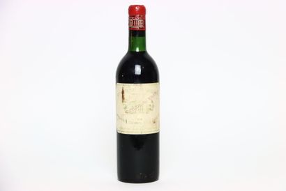 1 bouteille de MARGAUX rouge 1958, CHÂTEAU...