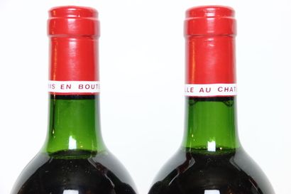 4 bouteilles de PESSAC-LÉOGNAN rouge 1988,...