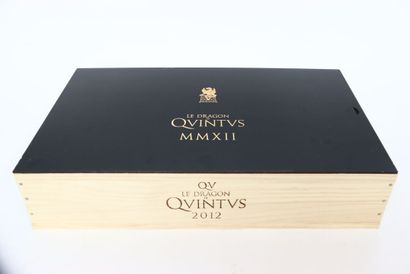6 bouteilles de SAINT-ÉMILION GRAND CRU rouge...