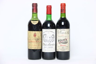 1 bottle of red SAINT-ÉMILION 1976, CHÂTEAU...