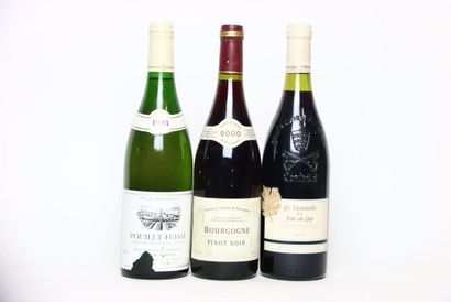 1 bottle of POUILLY FUISSÉ white 1993, LARDET....