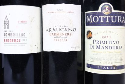1 bottle of BORDEAUX SUPÉRIEUR red 2011,...