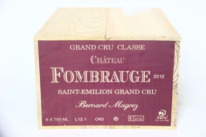 6 bouteilles de SAINT-ÉMILION GRAND CRU rouge...