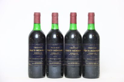4 bottles of red BORDEAUX 1990, CHÂTEAU ...