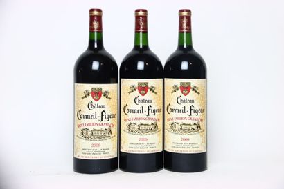 3 magnums SAINT-ÉMILION rouge 2009, CHÂTEAU...