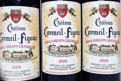 3 magnums SAINT-ÉMILION rouge 2009, CHÂTEAU...
