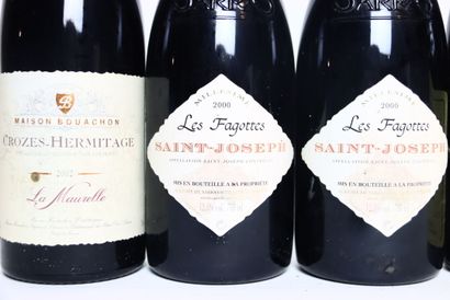 1 bottle of red CROZES-HERMITAGE 2002, MAISON...