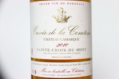 6 bouteilles de MARGAUX rouge 1998, CHÂTEAU...