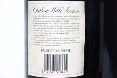 1 bottle of BORDEAUX SUPÉRIEUR red 1990,...