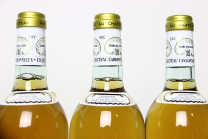6 bouteilles de PESSAC-LÉOGNAN blanc 2007,...