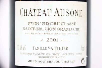 1 bouteille de SAINT-ÉMILION rouge 2001,...