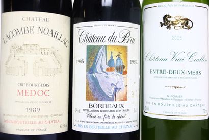 1 bottle of red MEDOC CRU BOURGEOIS 1989,...