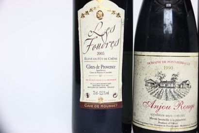 1 bottle of red CÔTES DE PROVENCE 2005, CAVE...