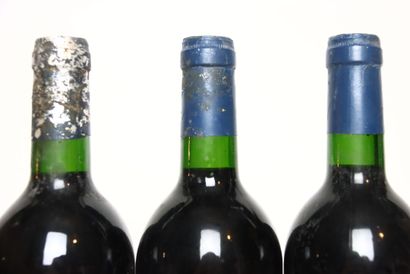 6 bouteilles de MARGAUX rouge 1998, CHÂTEAU...